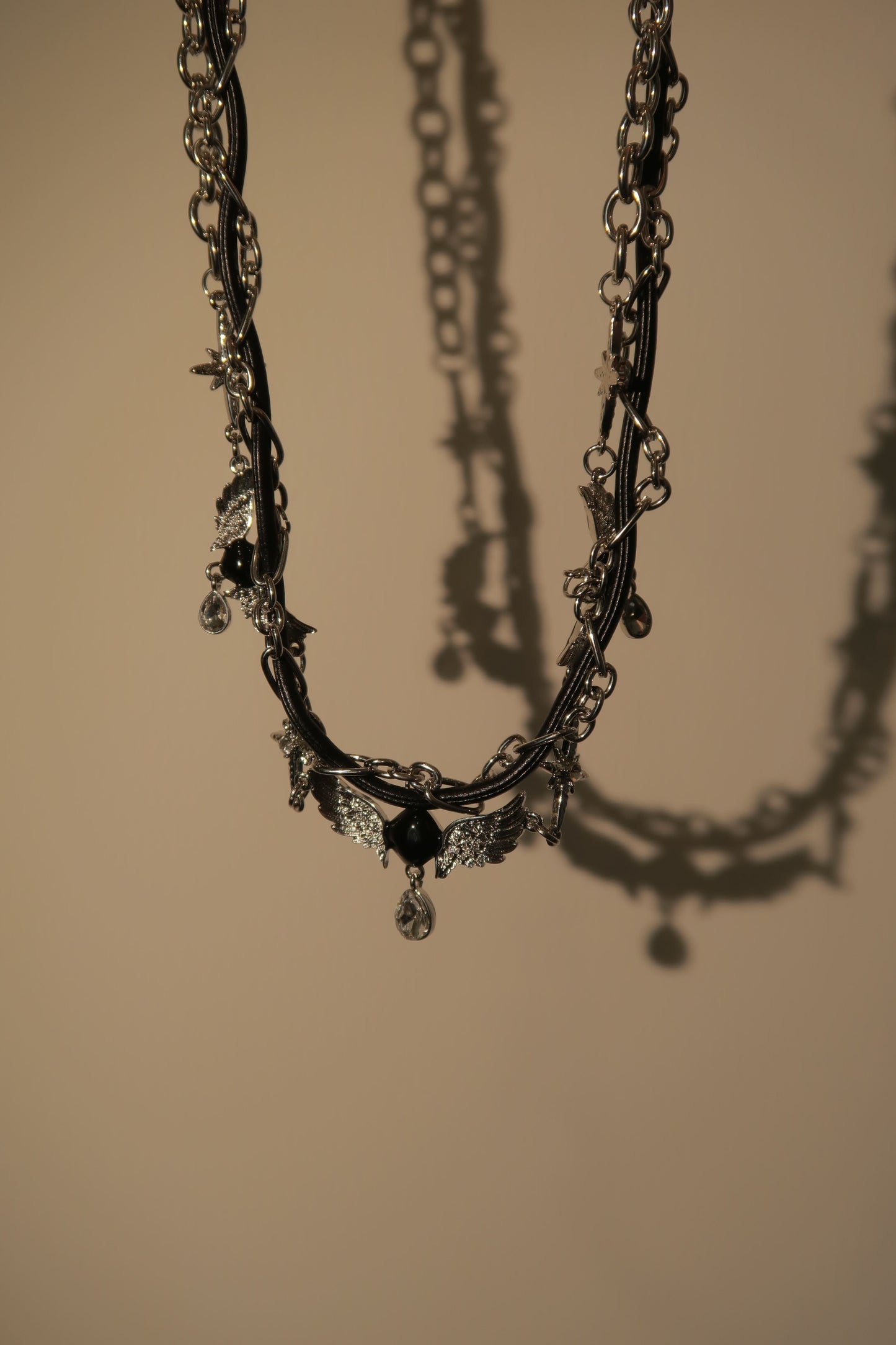 Midnight Wings Necklace