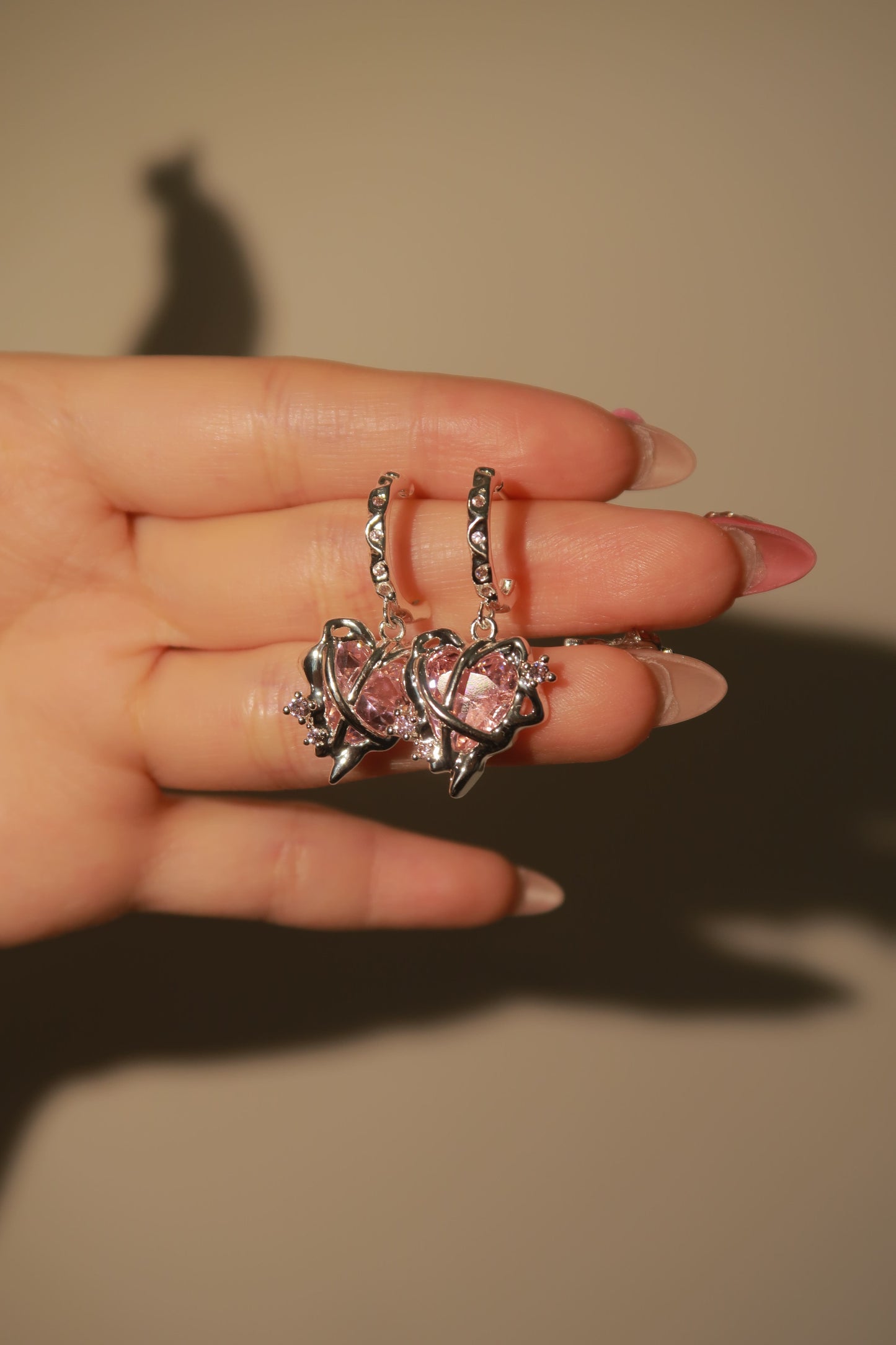 Pearl Kissed Love Earrings