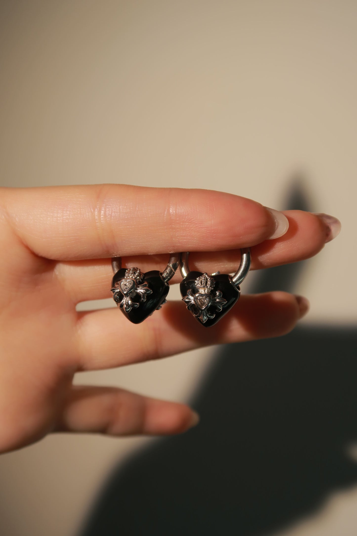 Heart of the Cross Earrings