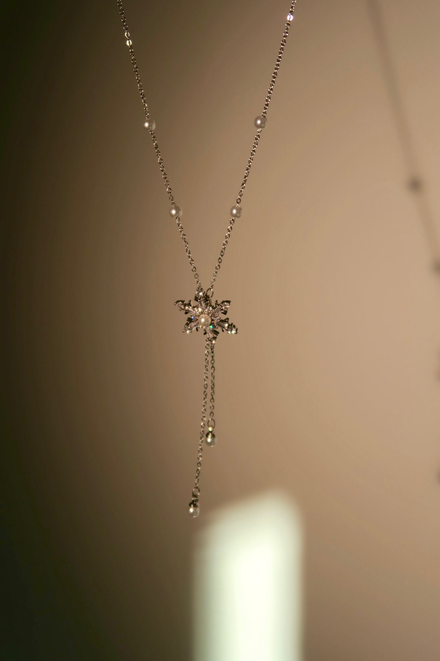 Snowflake Diamond Necklace