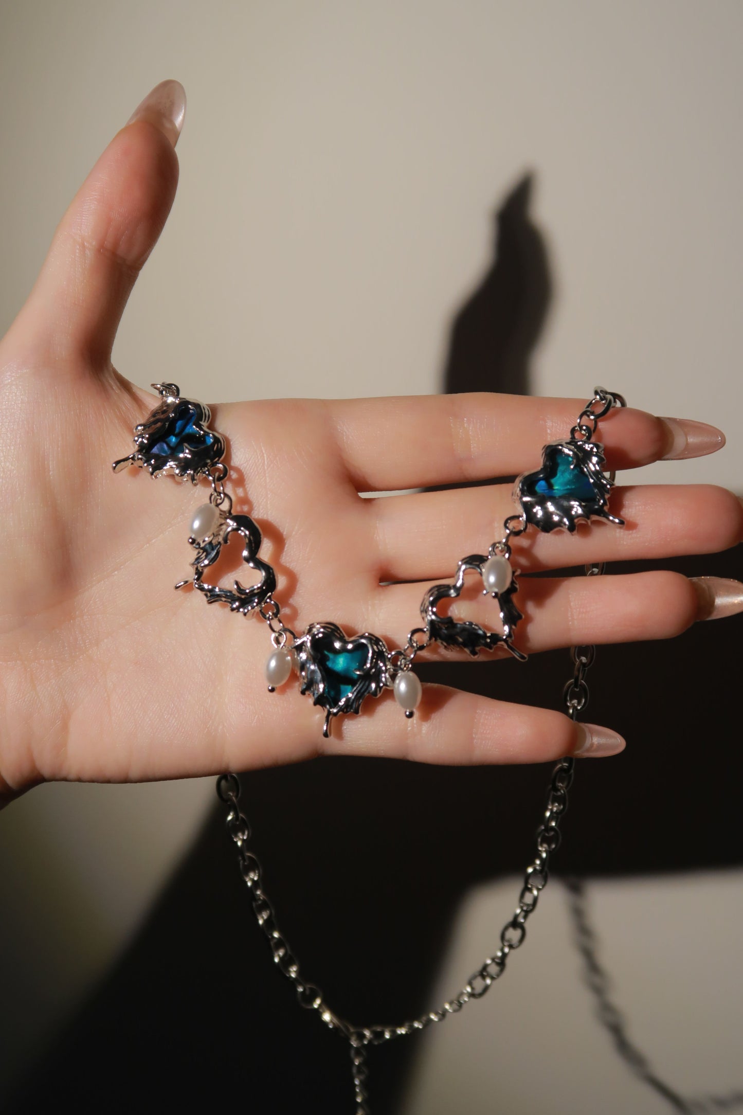 오세아닉 하트비트 목걸이