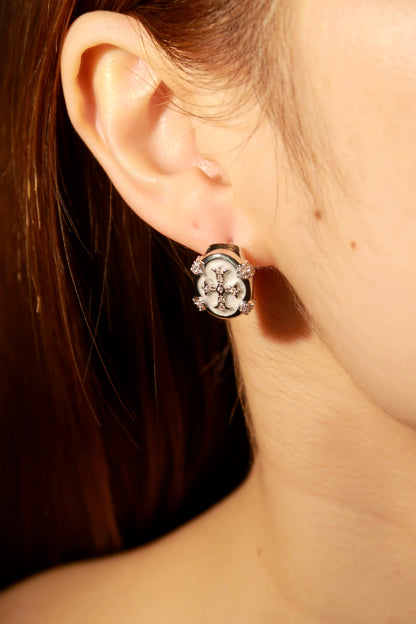 Celestial Cross Studs