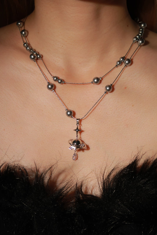 Dreaming Saturn Necklace
