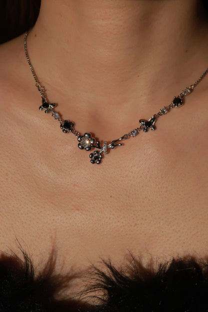 Midnight Blossom Necklace