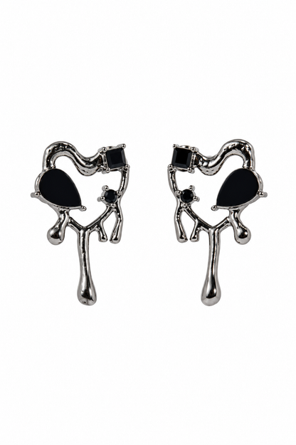 Thornbound Heart Earrings