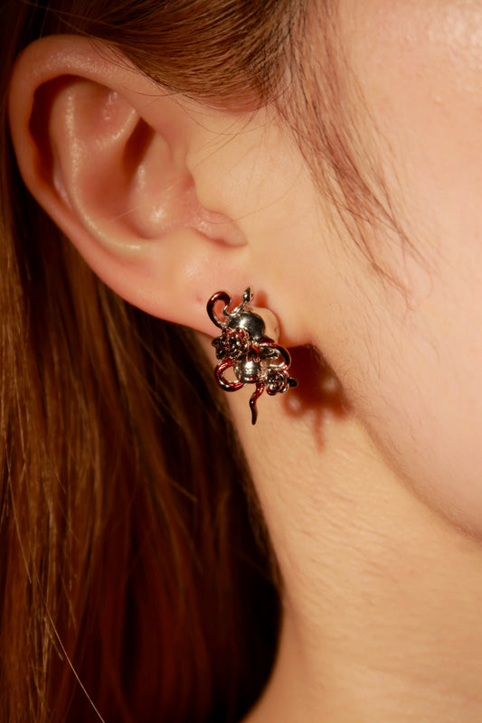 Crimson Thorn Earrings