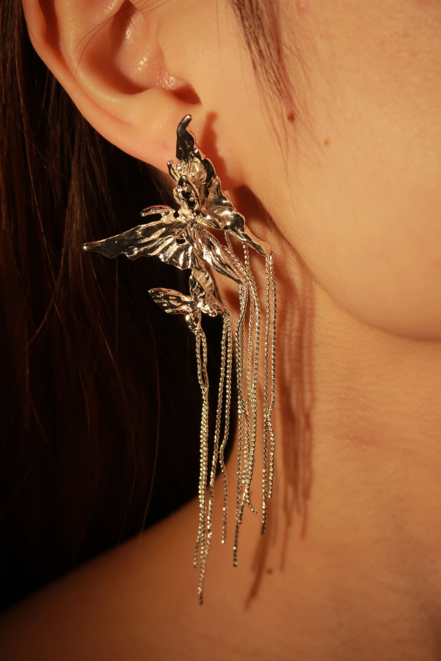 Butterfly Cascade Earrings