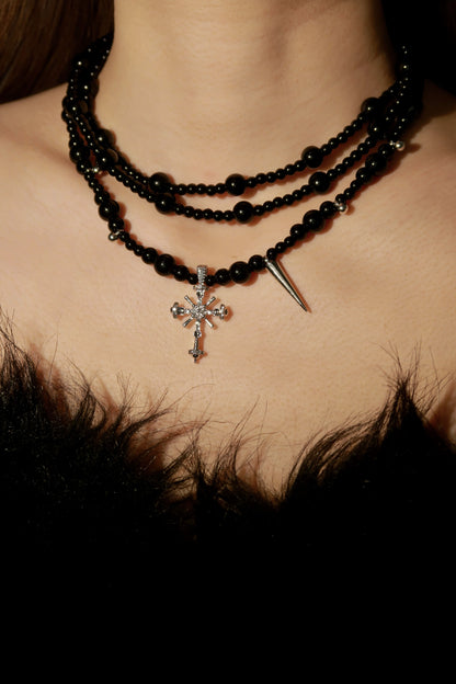Noir Layered Necklace
