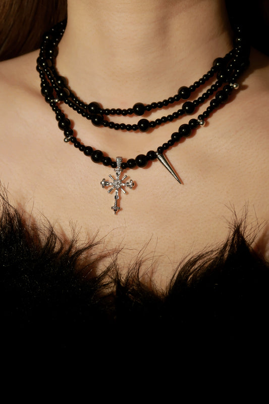 Noir Layered Necklace