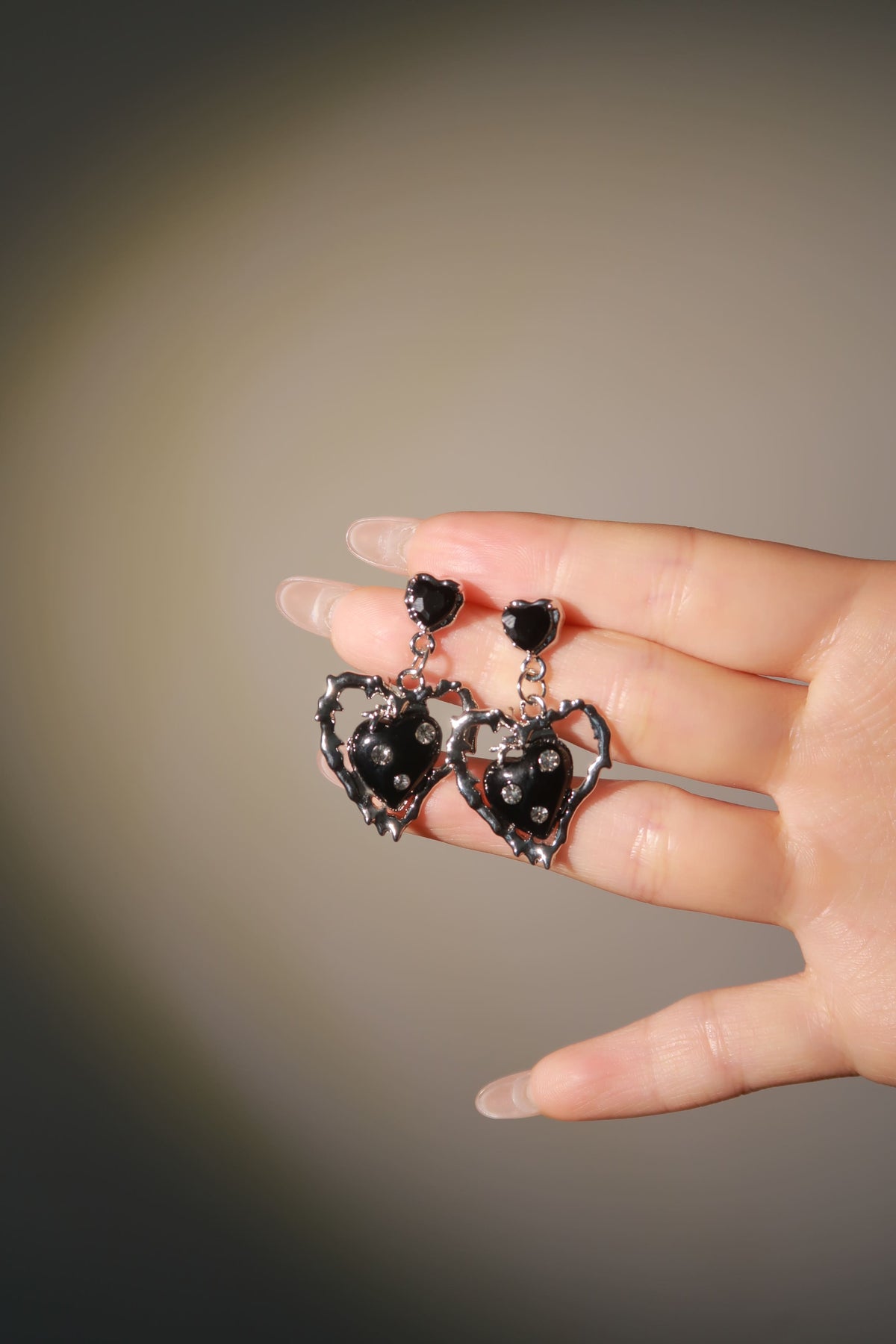 Blackthorn Heart Earrings