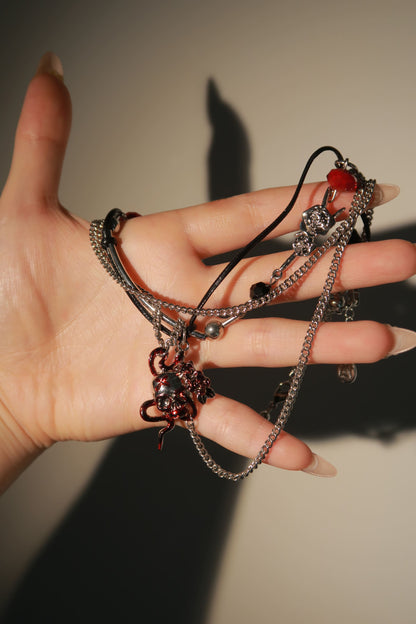 Crimson Thorn Necklace