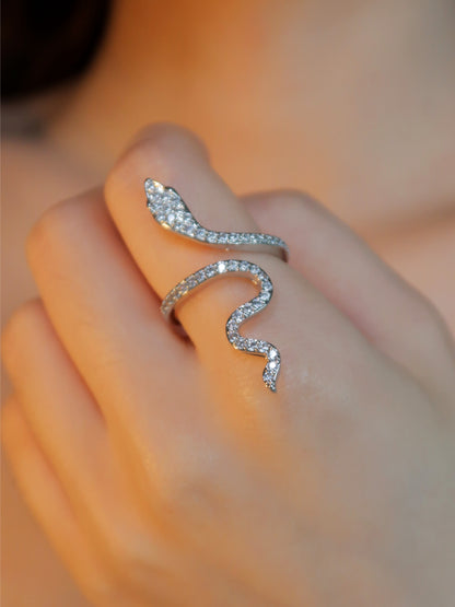 Snake Diamond Ring