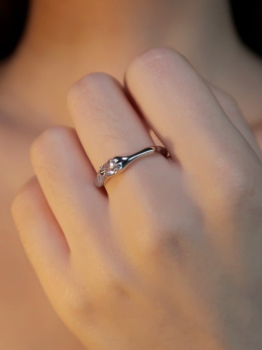 White Diamond Ring