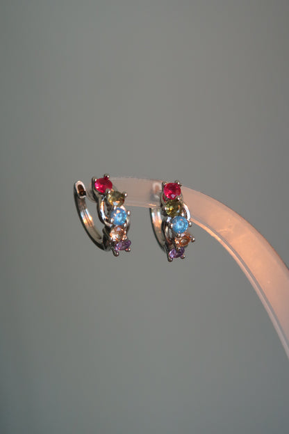 Color Diamond Earrings