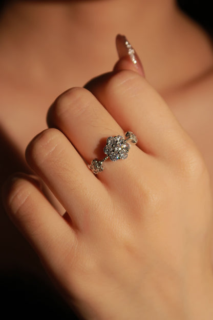 Diamond Bloom Ring