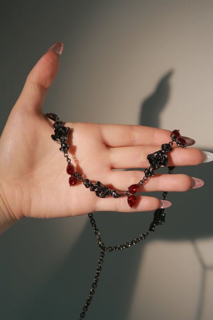Midnight Rose Chocker Necklace