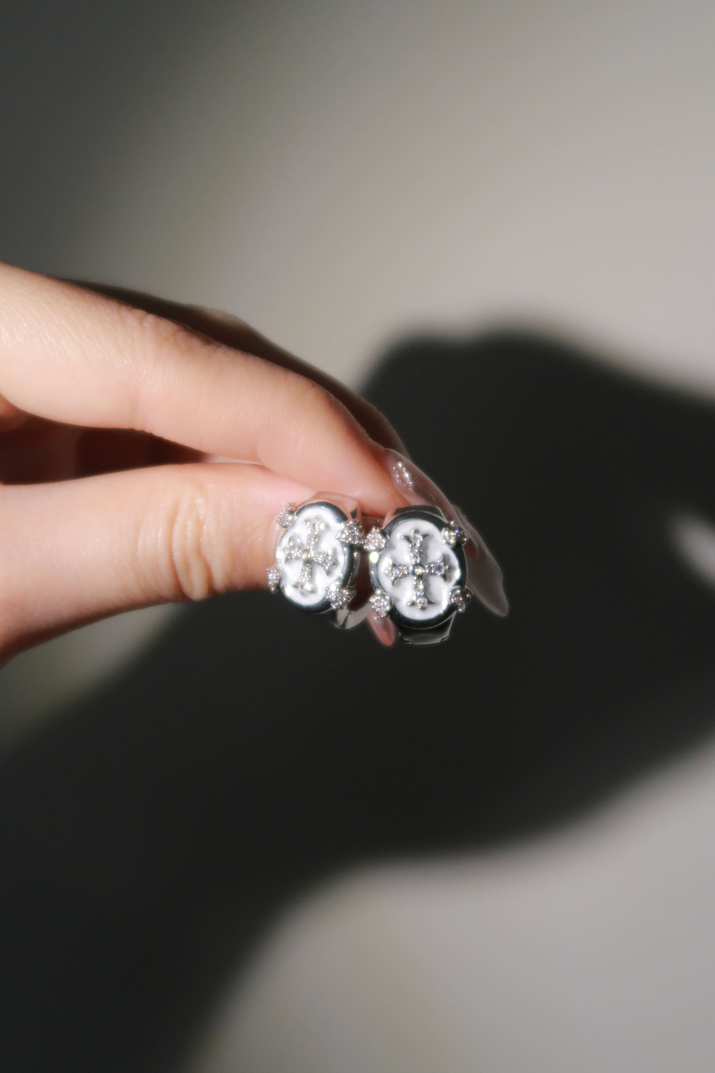 Celestial Cross Studs