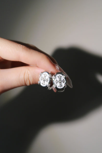 Celestial Cross Studs