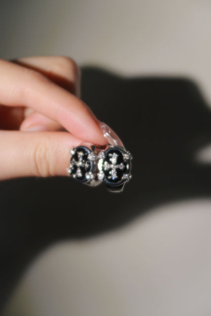 Celestial Cross Studs