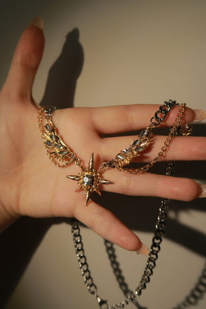 Angel's Wings Chocker Necklace