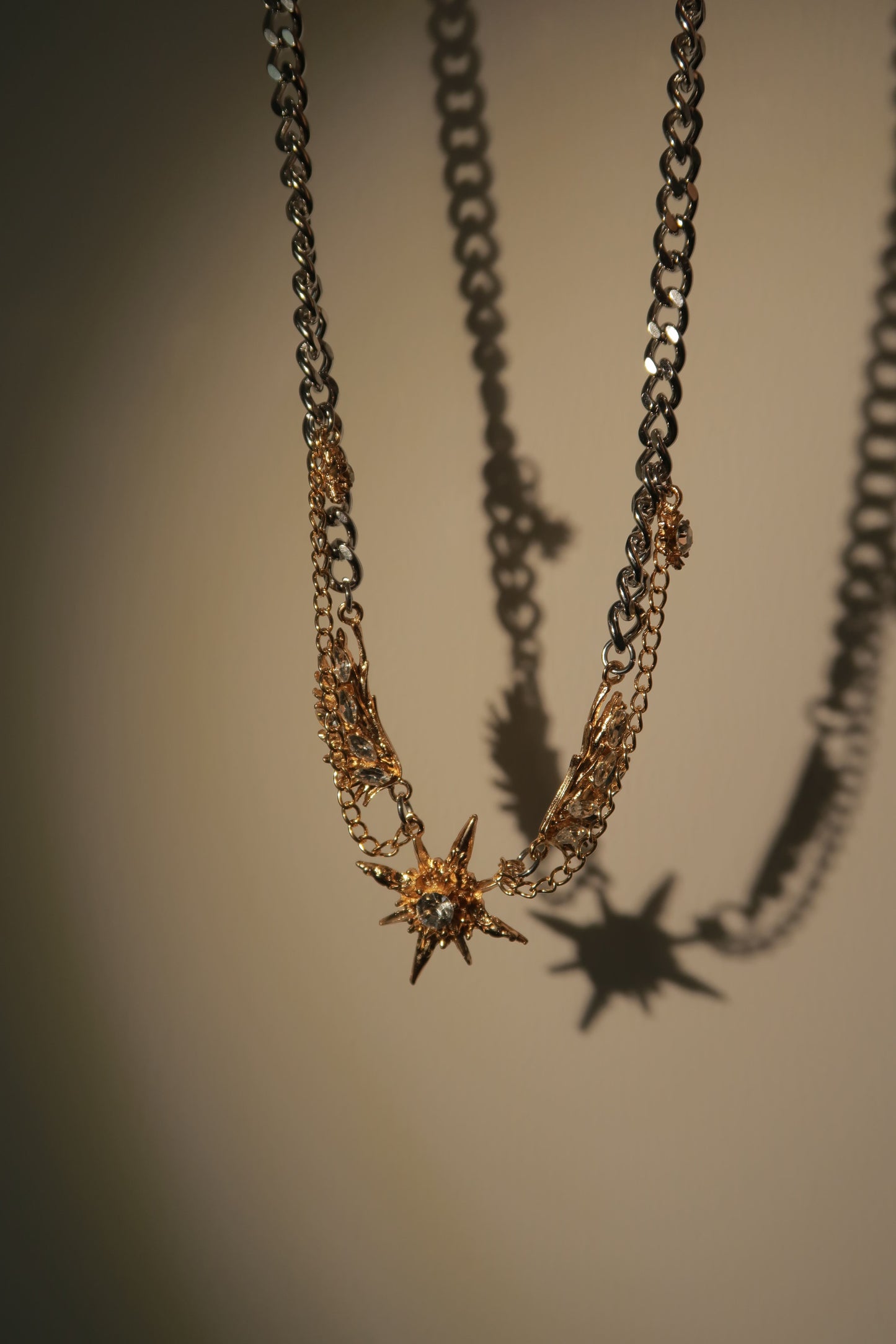 Angel's Wings Chocker Necklace