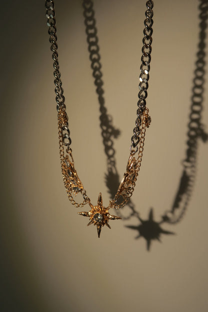 天使の羽のチョーカーネックレス