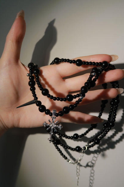 Noir Layered Necklace