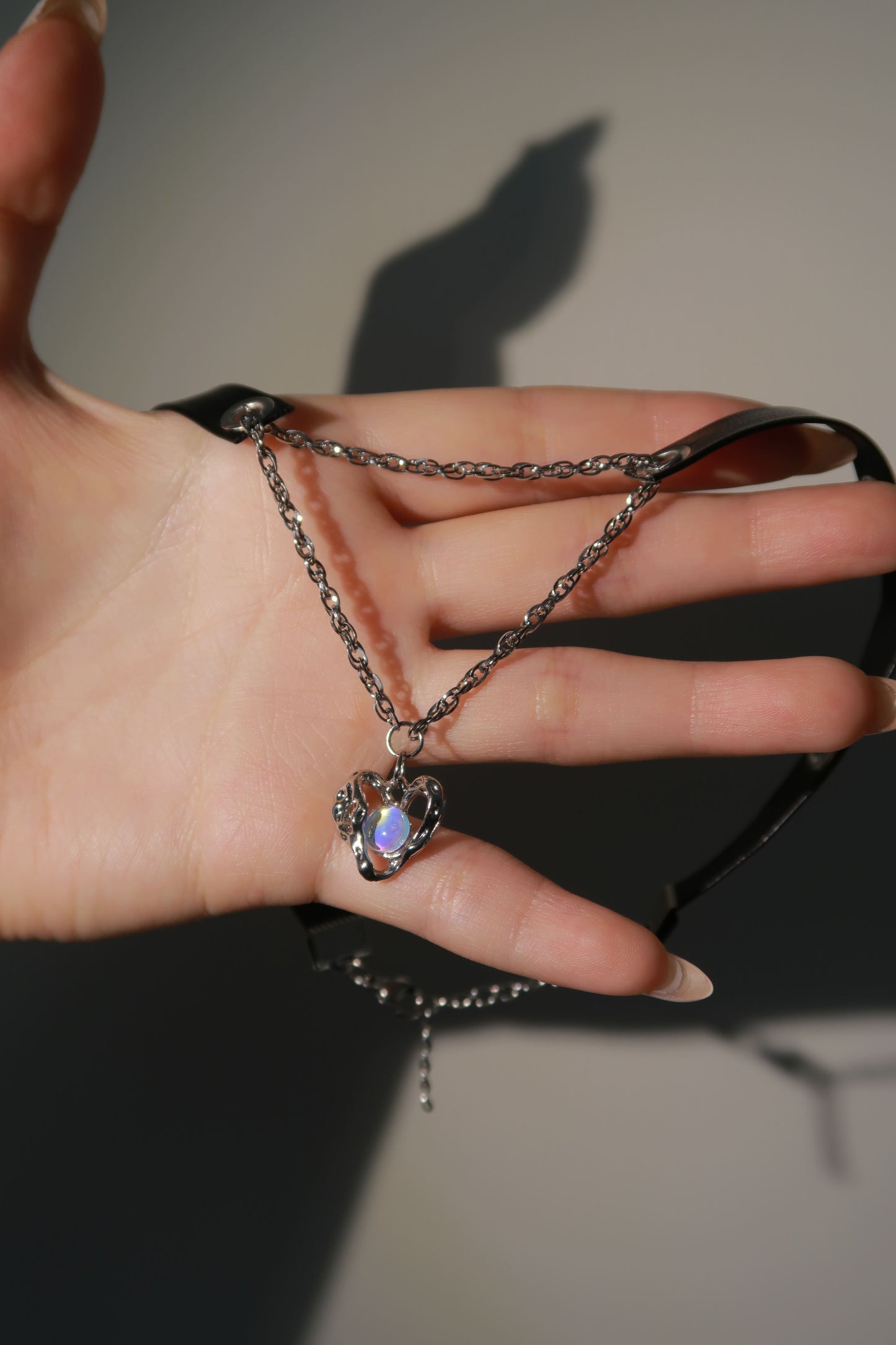 Eclipse Heart Choker