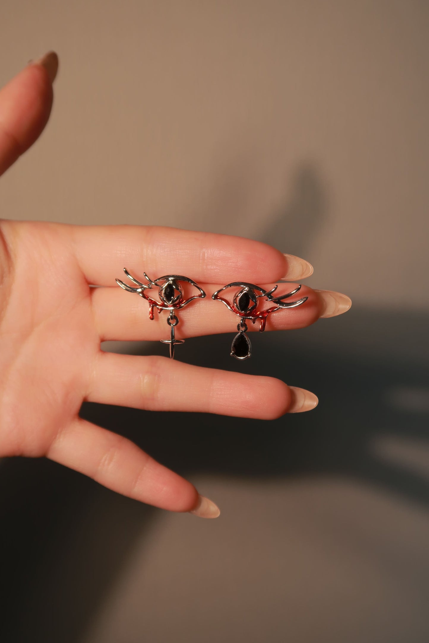 Bleeding Eye Earrings