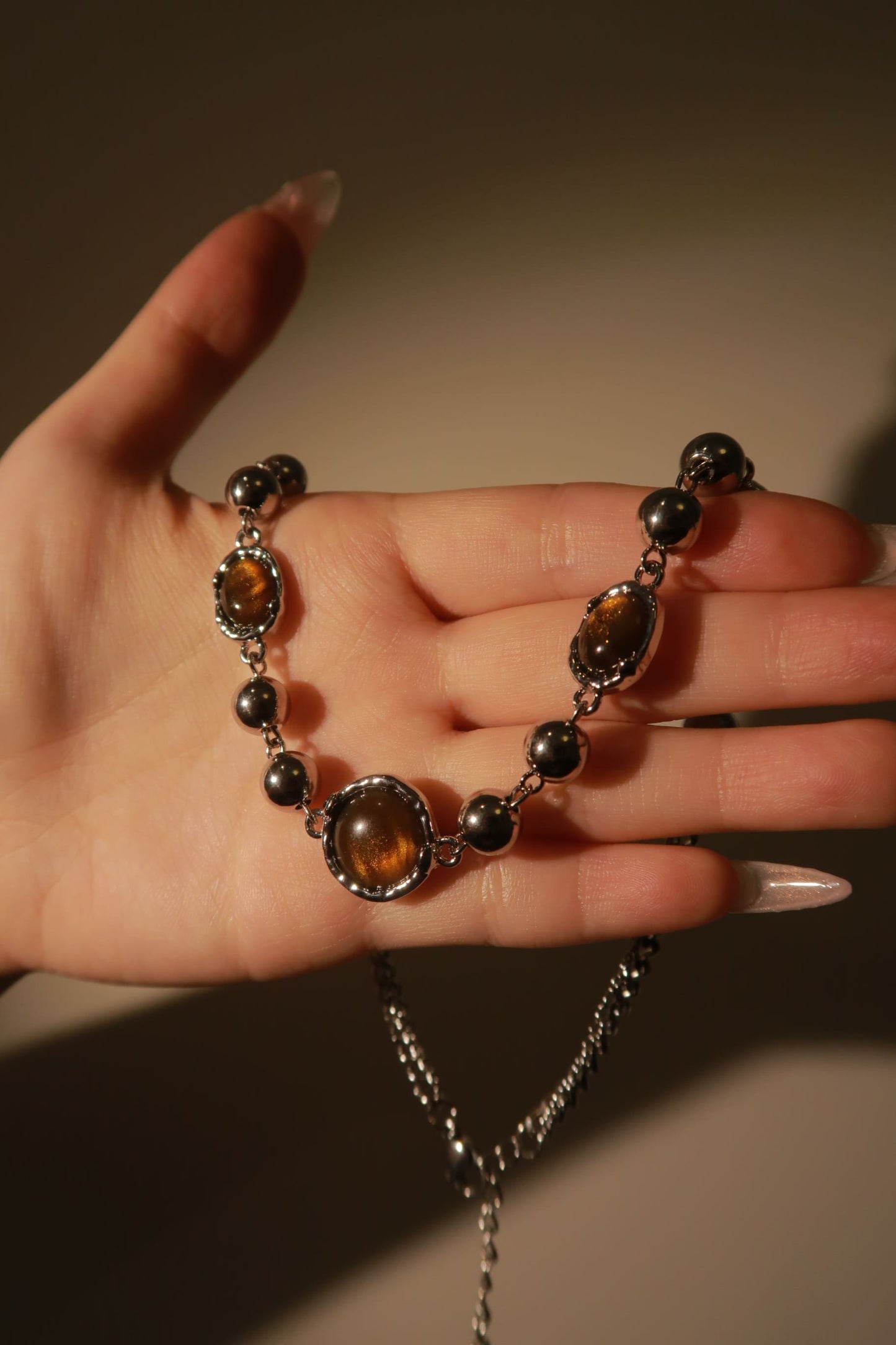 Amber Opal Necklace