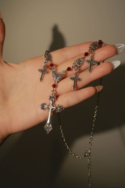 Multi-layer Cross Pendant Necklace