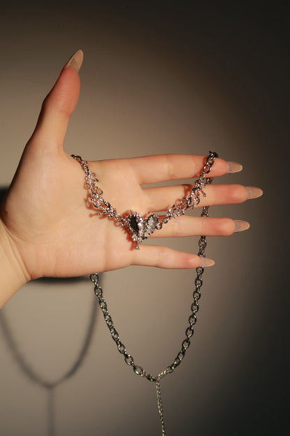 Thornbound Heart Necklace