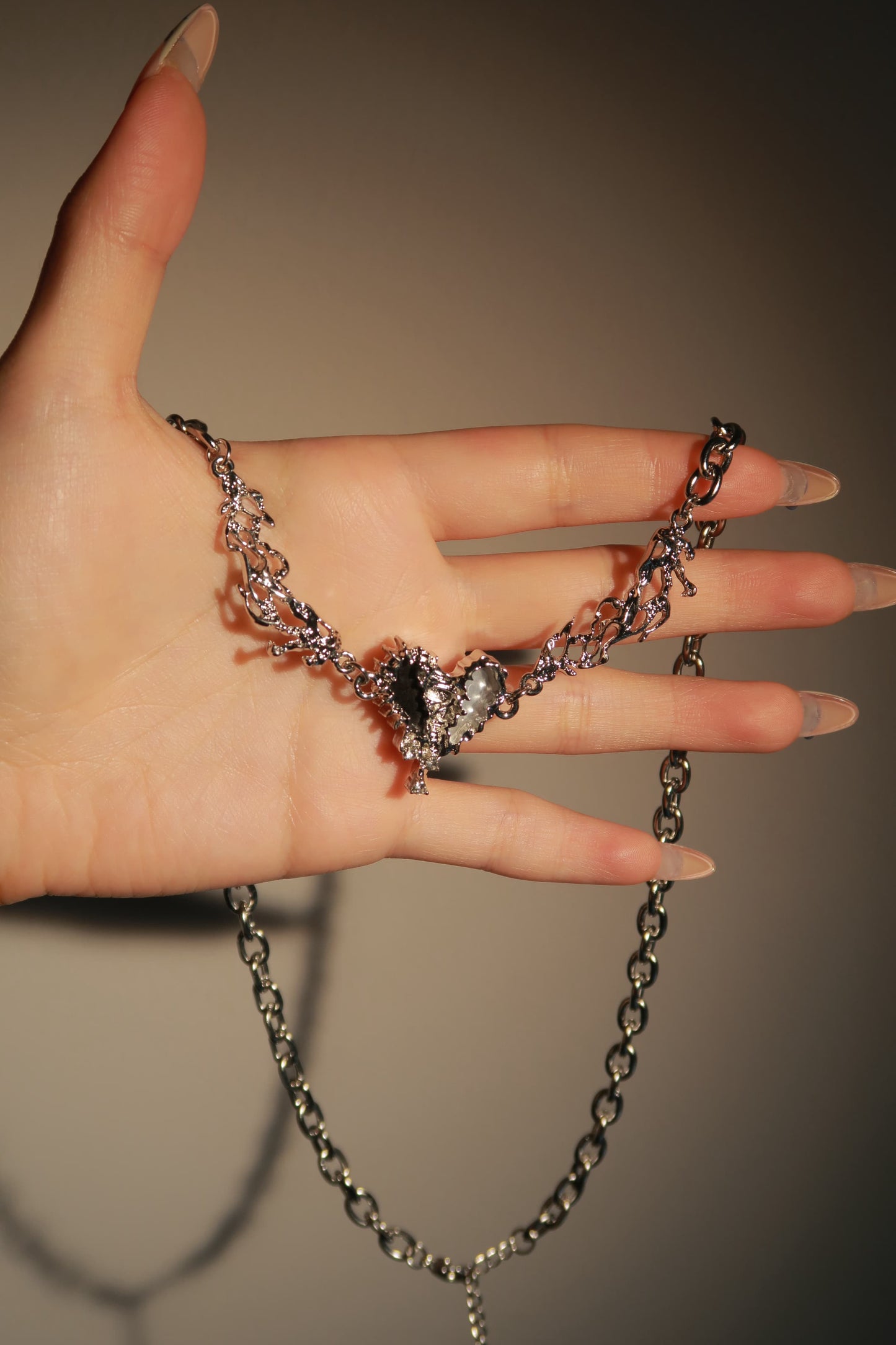 Thornbound Heart Necklace