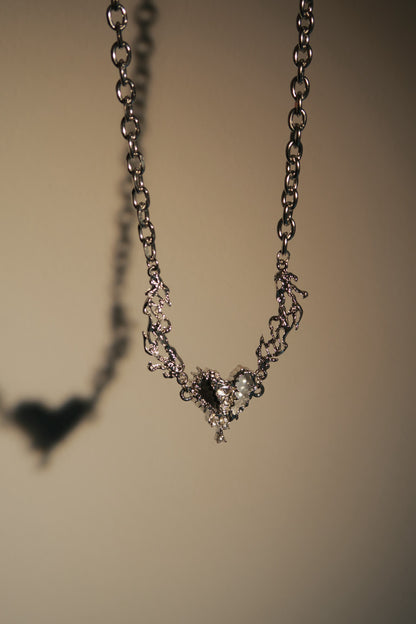 Thornbound Heart Necklace