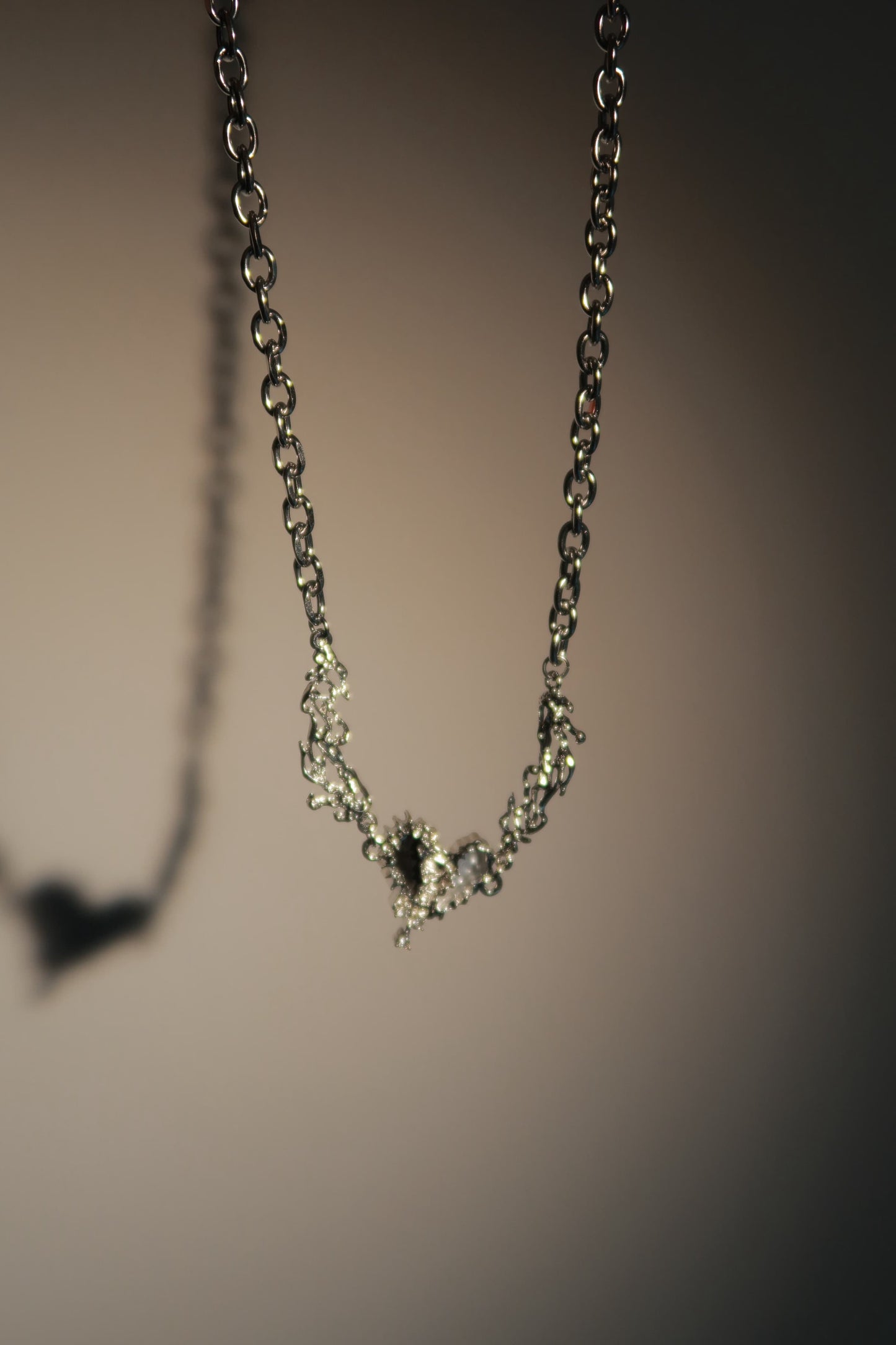 Thornbound Heart Necklace