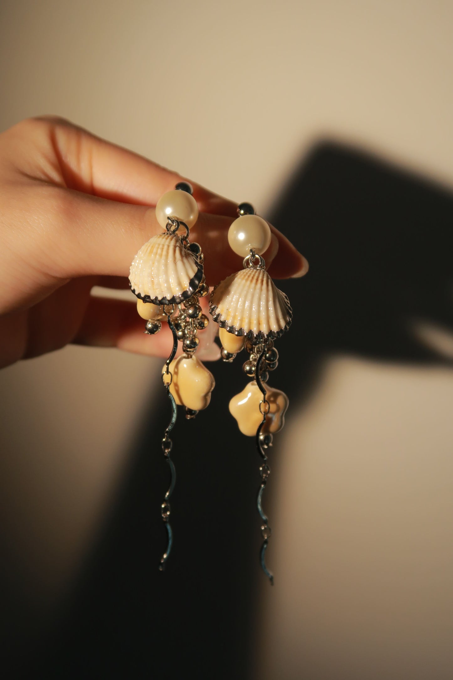 Oceanic Shell Earrings