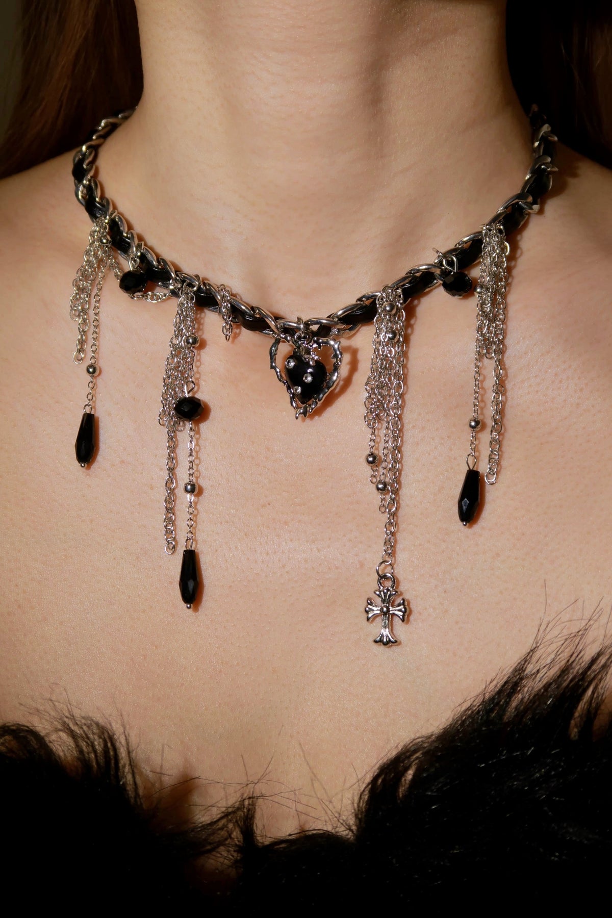 Blackthorn Heart Necklace