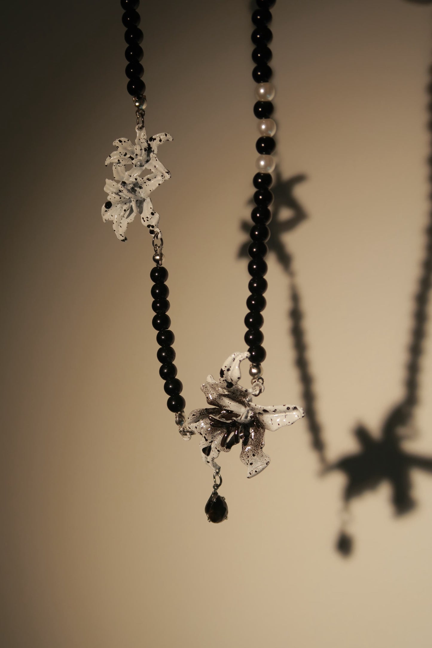 Inked Lily Necklace