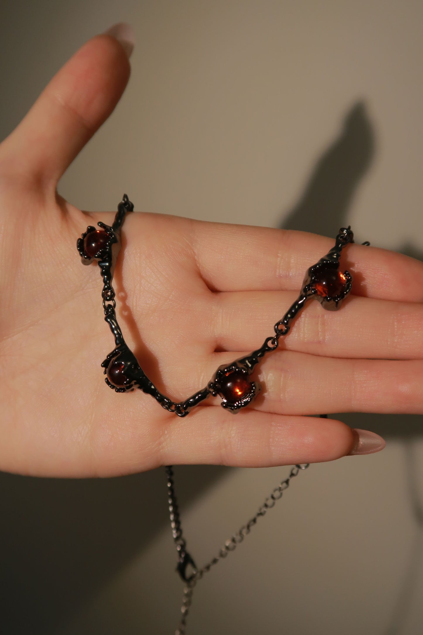 Crimson Rose Choker