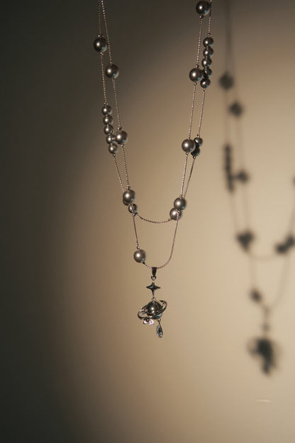 Dreaming Saturn Necklace
