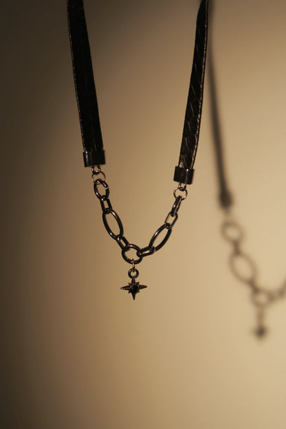 Midnight North Star Choker