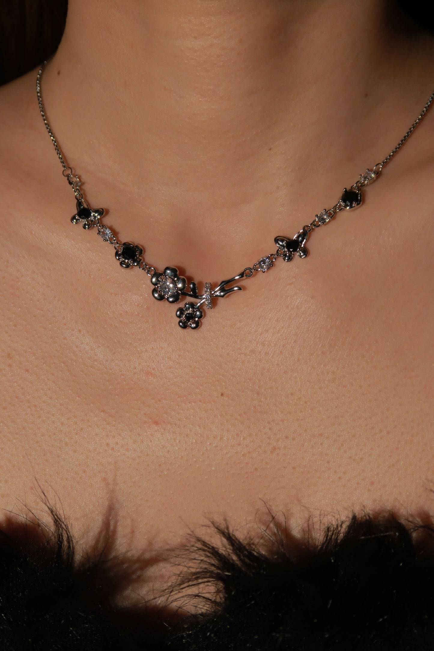 Midnight Blossom Necklace